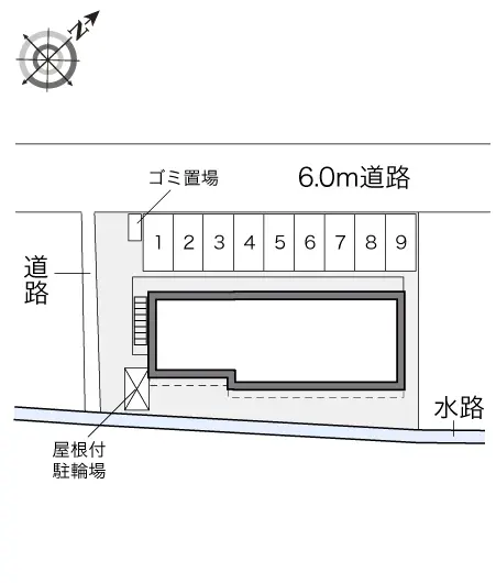 彦根市西今町 月極駐車場